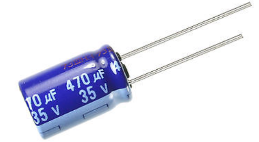 470uF 35V 10X16mm Through Hole Electrolytic Capacitor