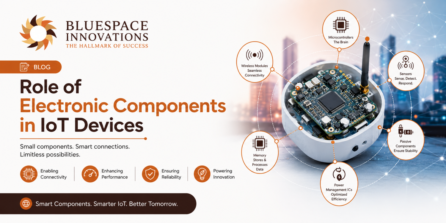 Role of Electronic Components in IoT Devices: Building a Smarter Connected World