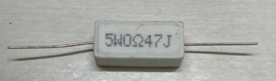 E15 Ohm 5W Vertical (MPR) Wirewound Cement Power Resistor ±5% Tolerence