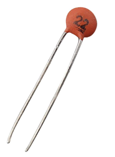 22pF 50V Through Hole Ceramic Disc Capacitor