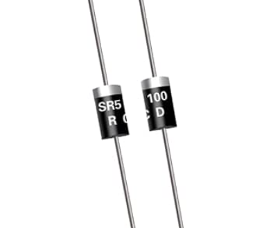 SR5A0 Schottky Barrier Rectifier Diode 5A Axial Through Hole