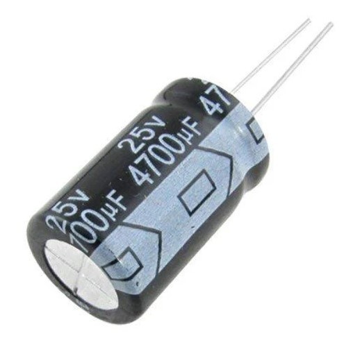 4700uF 25V 16X25mm Through Hole Electrolytic Capacitor
