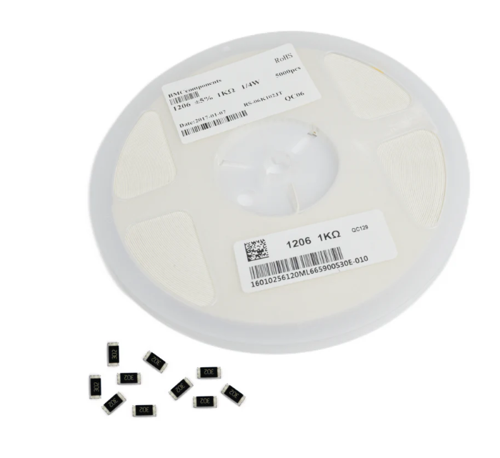 3M3 Ohm 1/4W 5% 1206 SMD Chip Resistor
