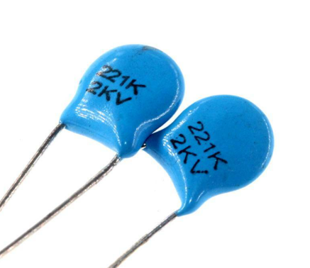 220pF 221K 2KV Through Hole High Voltage Ceramic Disc Capacitor