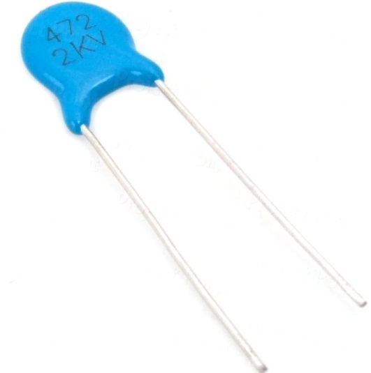 4.7nF 472 2KV Through Hole High Voltage Ceramic Disc Capacitor Ceramic Disc Capacitors