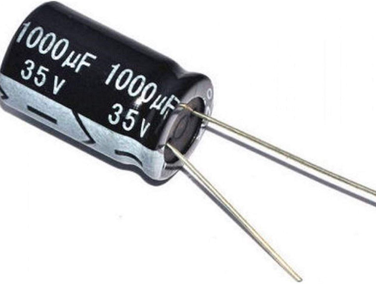 1000uF 35V 13X21mm Through Hole Electrolytic Capacitor