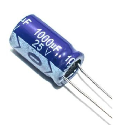 1000uF 25V 10X16mm Through Hole Electrolytic Capacitor