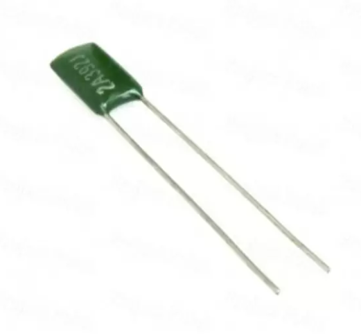 2A392J 100V 3K9 (0.0039uF) Through Hole Polyester Film Capacitor