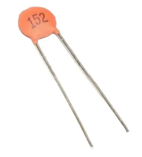 152pF 50V (1K5)Through Hole Ceramic Disc Capacitor