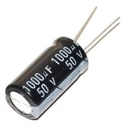 1000uF 50V 13X21mm Through Hole Electrolytic Capacitor